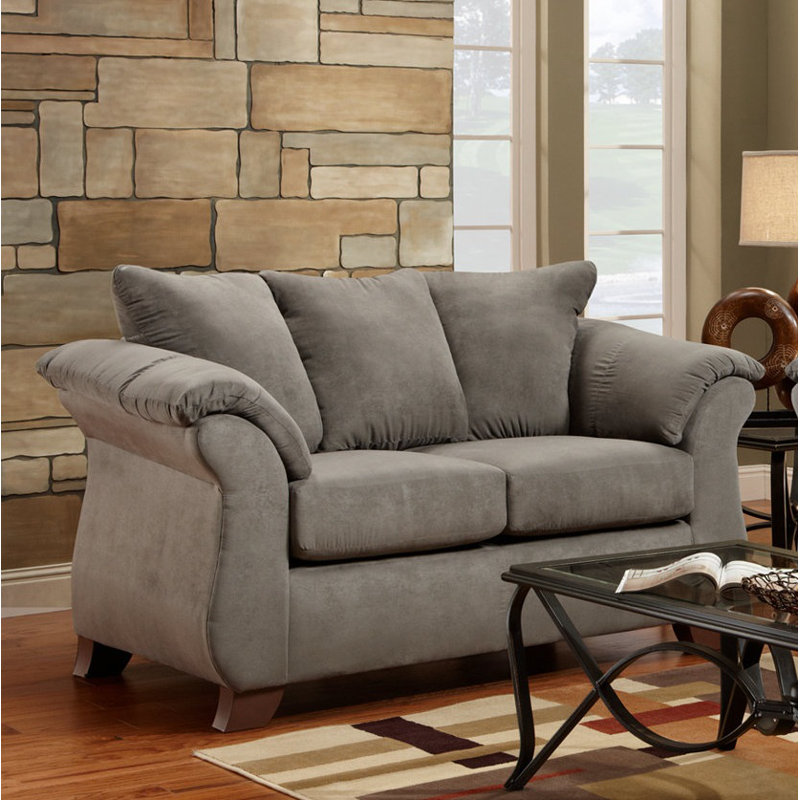 Charlton Home® Hively 70" Pillow Top Arm Loveseat Wayfair